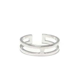 Less is more Gümüş Yüzük